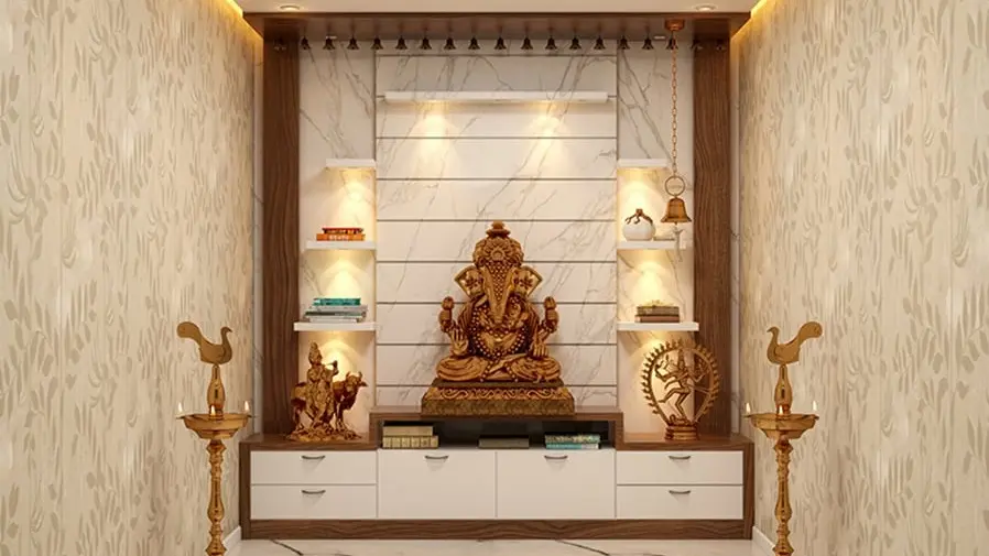 Affordable Pooja Unit Design Pricing in Chennai