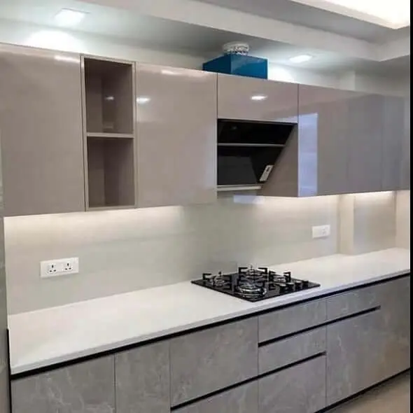 Modern Modular Kitchen Design in Chennai by LivLux Interiors