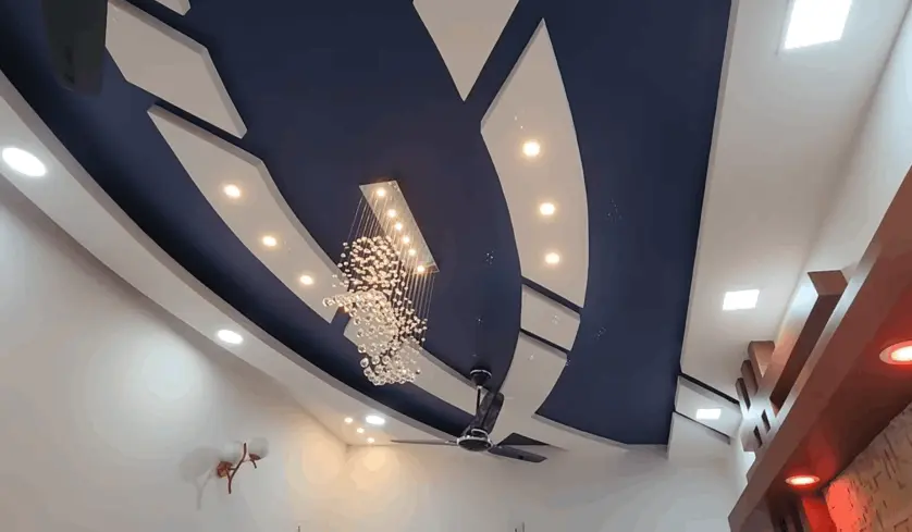 False Ceiling design by Livlux Interiors Chennai